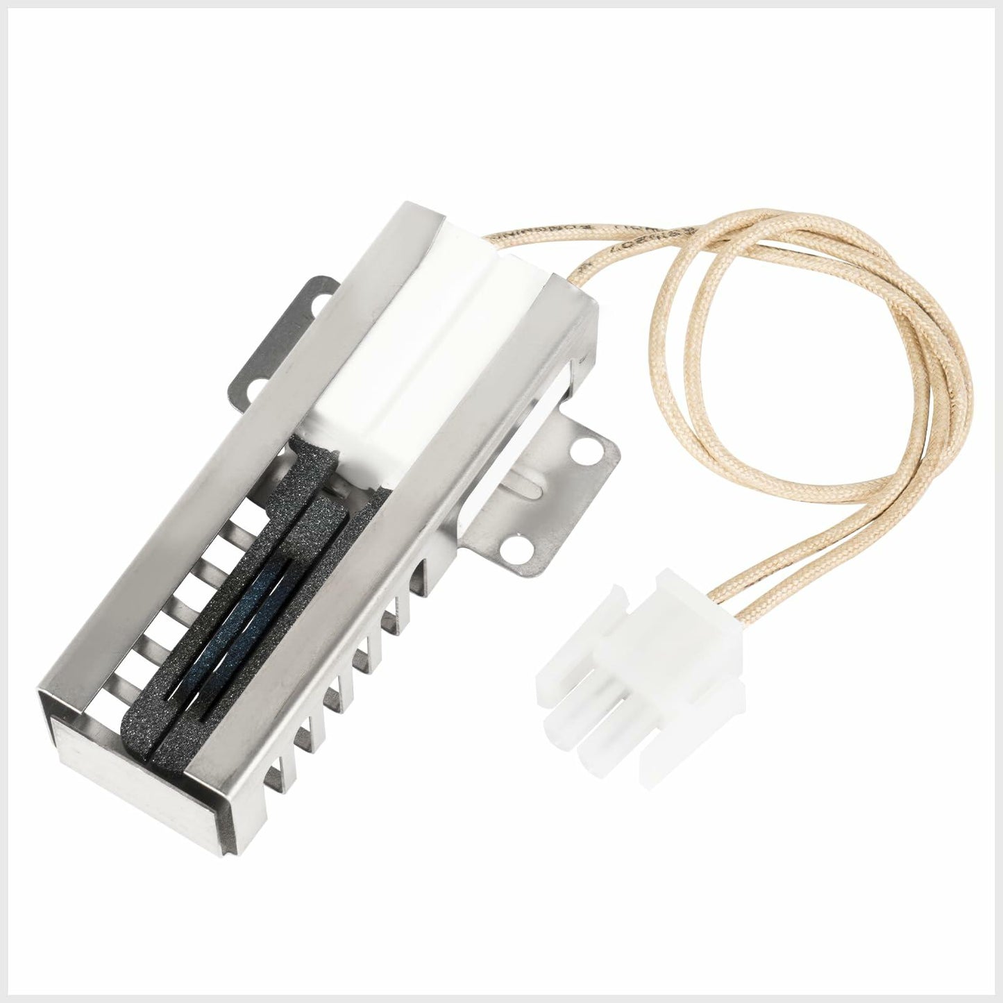 FIXITSHOP WB13K21 Oven Igniter Replacement for G-E Hotpoint Ken-more Gas Range Oven - Replaces Norton-501a, IG9998, WB13T10045, DG94-00520A with Connector Plug