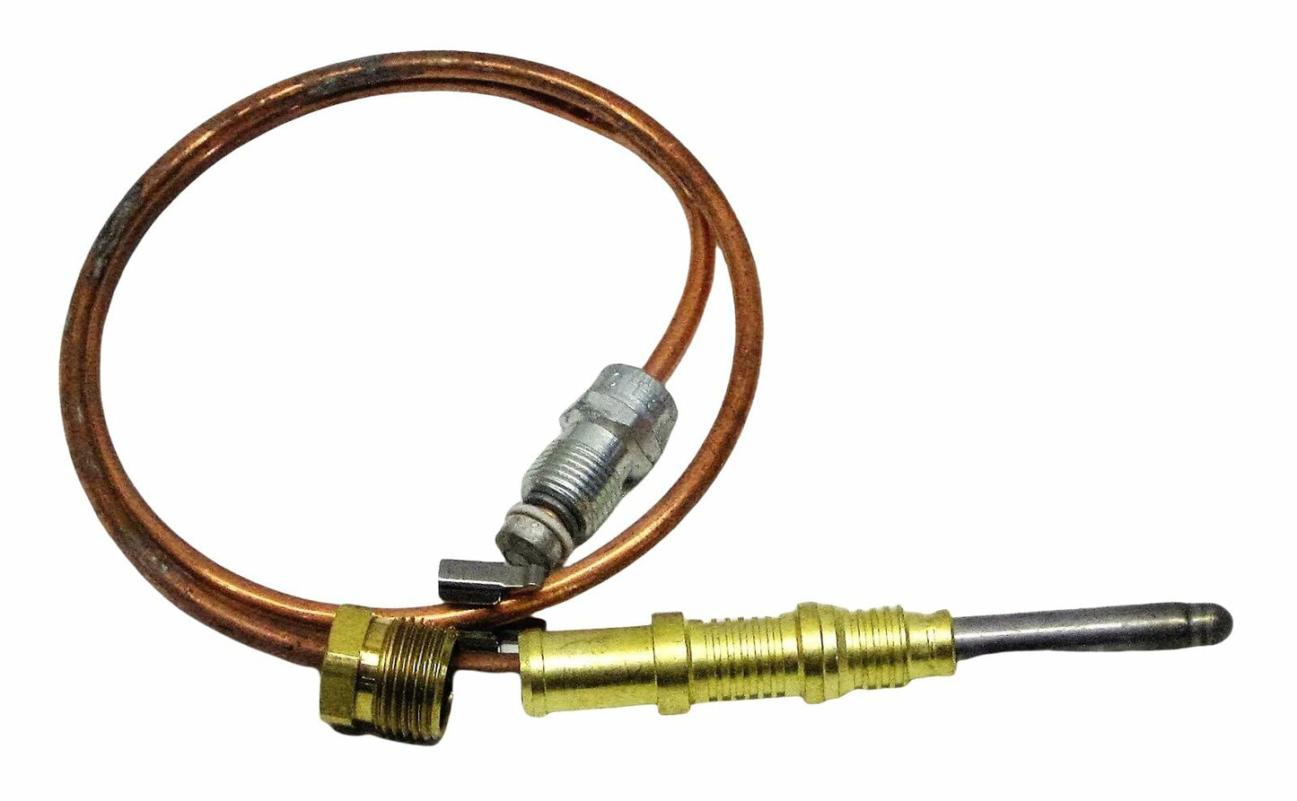 1900-018 Compatible with Robertshaw (51-1260) Thermocouple 18" with Split Nut Replaces Hobart 00-412788-00001 00-906955-00018 00-921565 112788-1 20040 906955-18 920040 921565