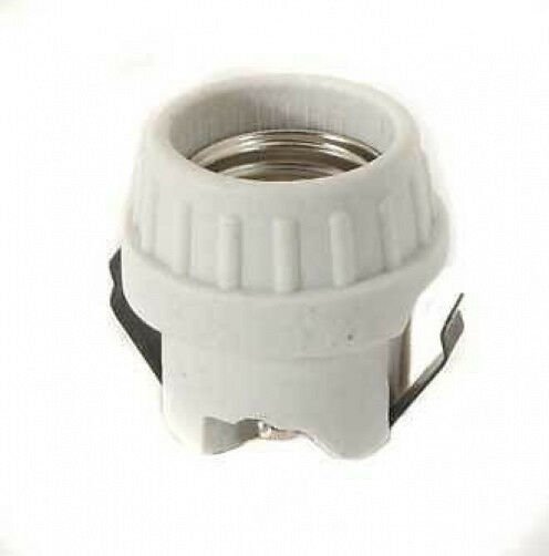 PORCELAIN SOCKET, SNAP-IN MOUNT HENNY PENNY MERCO STAR MFG VOLLRATH IDEA-MEDALI