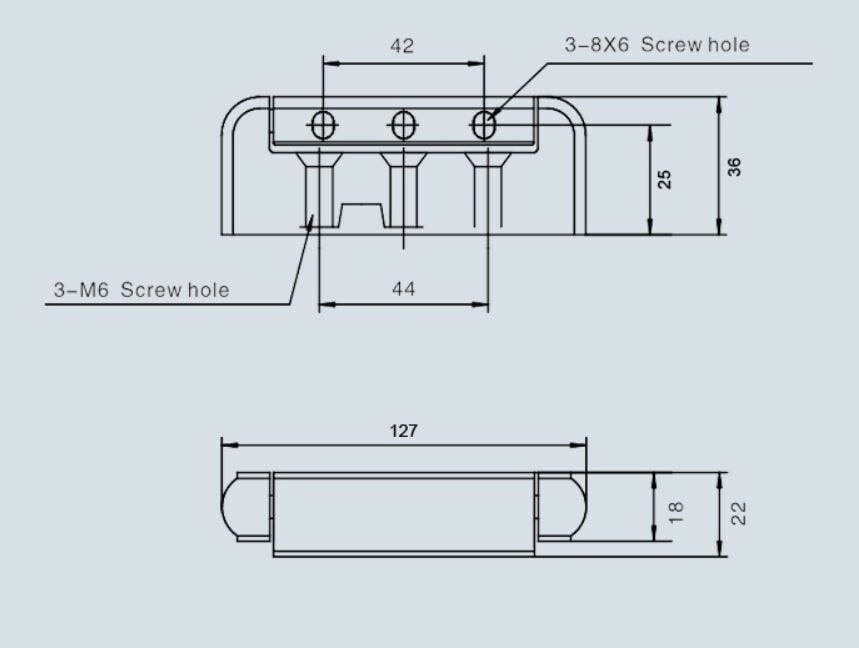 HINGE suitable replacement for KASON ® 214 and 213 CHG R42 -2842 1 1/8 " offset