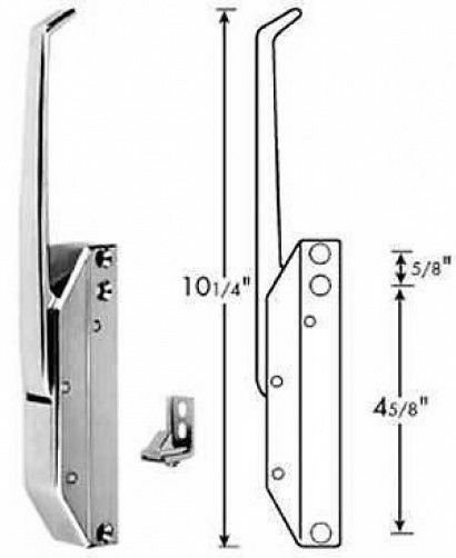 LATCH WITH STRIKE CHG R35-1105 KASON 174-000004 Standard Keil GLENCO