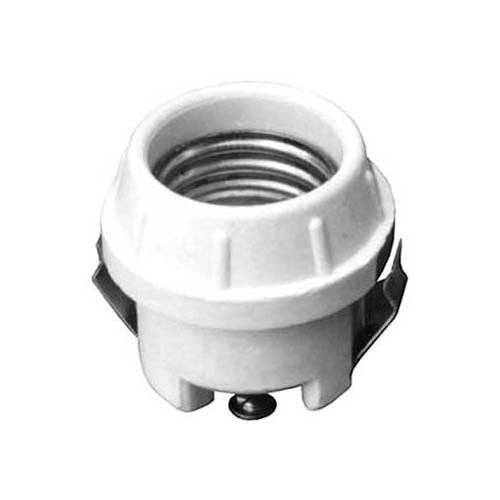 PORCELAIN SOCKET, SNAP-IN MOUNT HENNY PENNY MERCO STAR MFG VOLLRATH IDEA-MEDALI