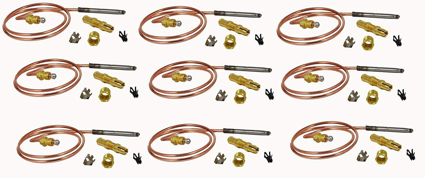 9 pieces HEAVY DUTY THERMOCOUPLE 24" GARLAND 4102920 EAGLE 310211 ;#G344T3486G 34BG82G153919
