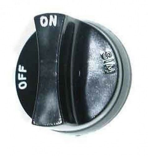 KNOB, TOP BURNER Black Franklin Chef no.140397 for GH SERIES