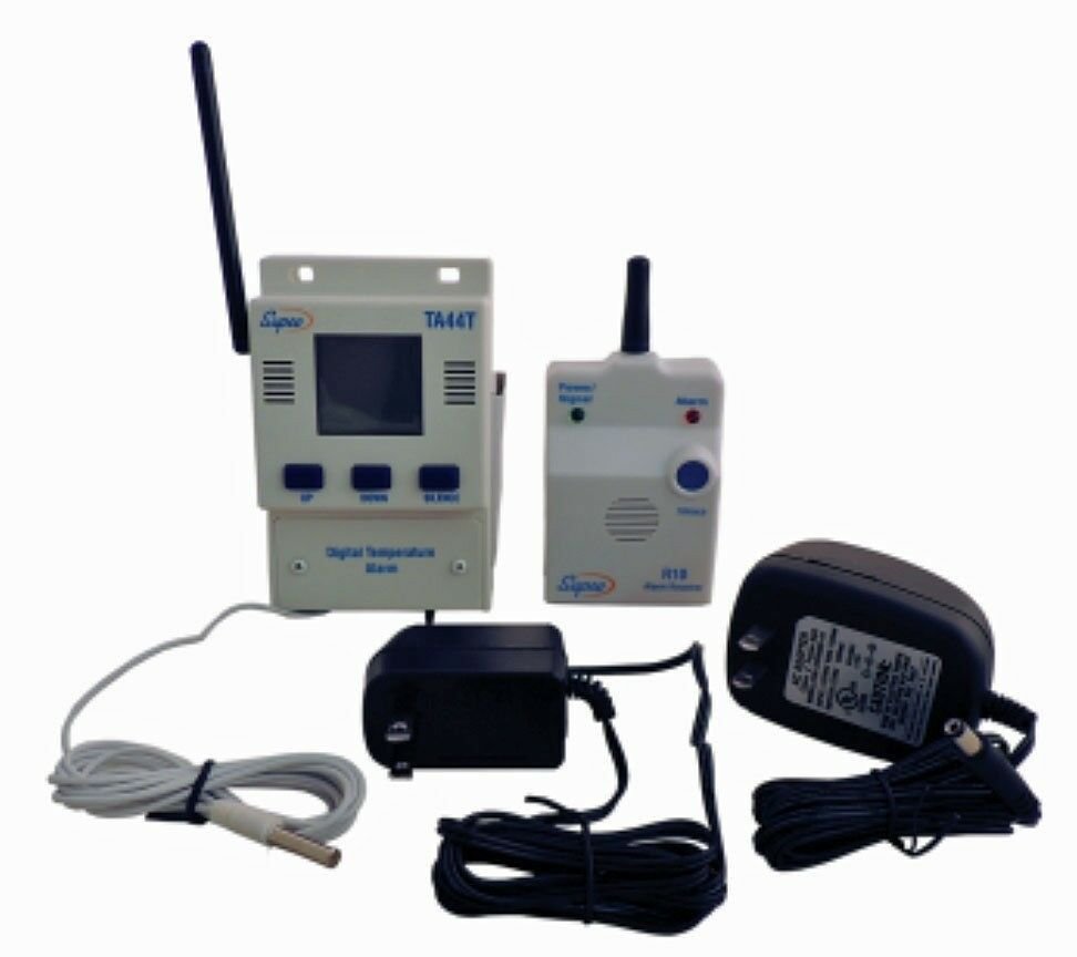 Supco TA44 DIGITAL TEMP ALARM WIRELESS REMOTE ALARM