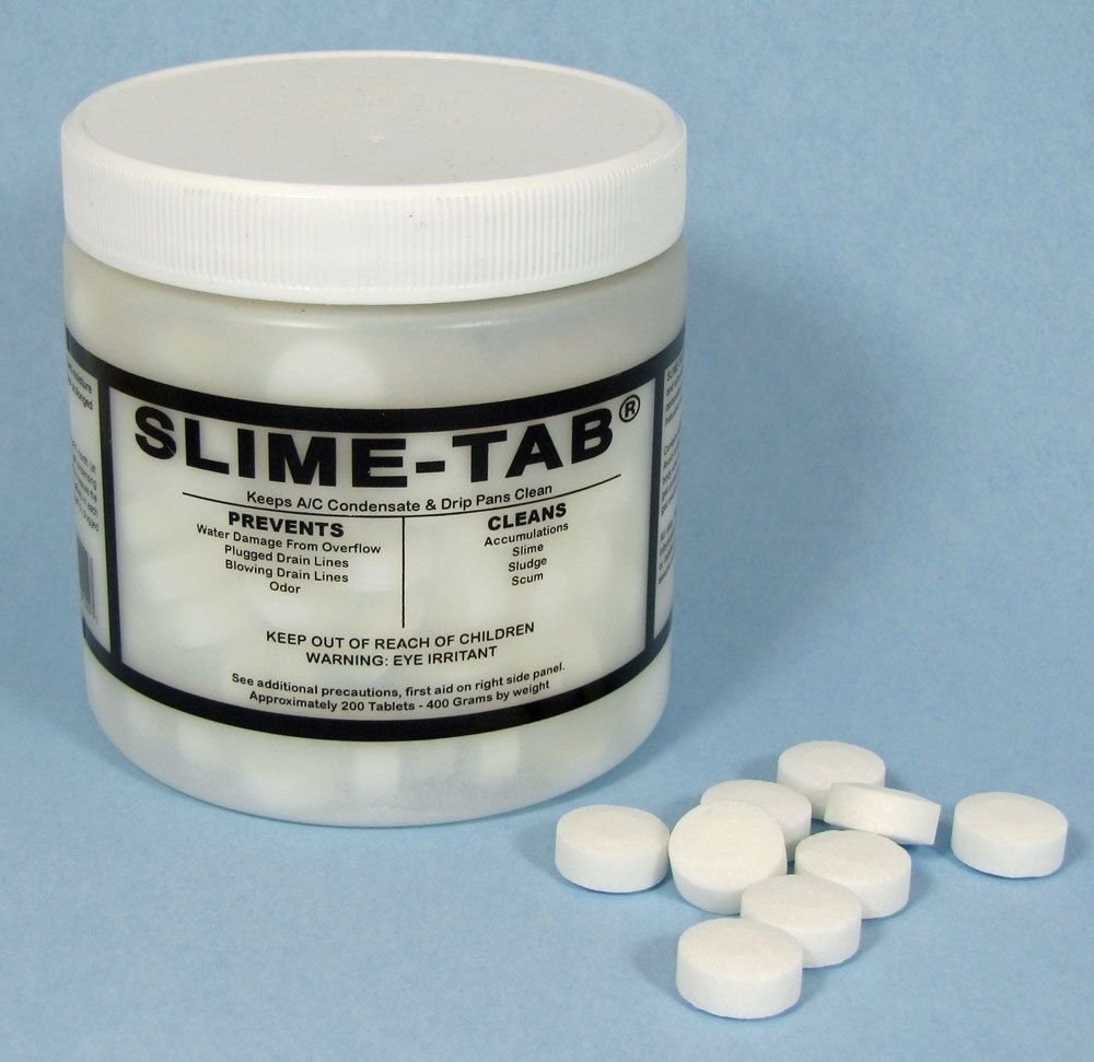 SLIME-TAB Condensate Pan Conditioning Tablets Supco ST200 200 tabs