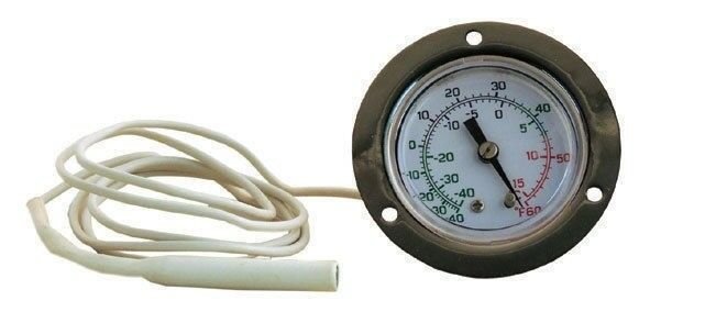 FLANGE MOUNT THERMOMETER 3" TRAULSEN 27870 KOLPAK 29076-1075 DELFIELD 3516038