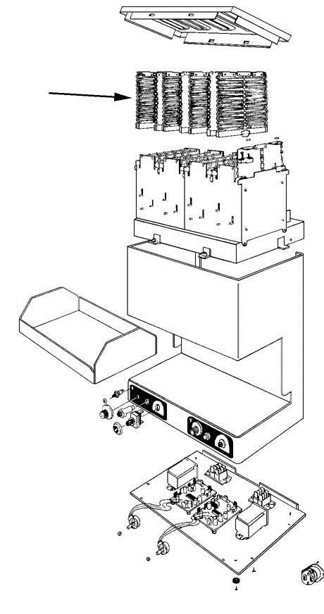 SAVORY ELEMENT, TOASTER (120V, 235W) PART NUMBER 51128 51128SP model PD-4