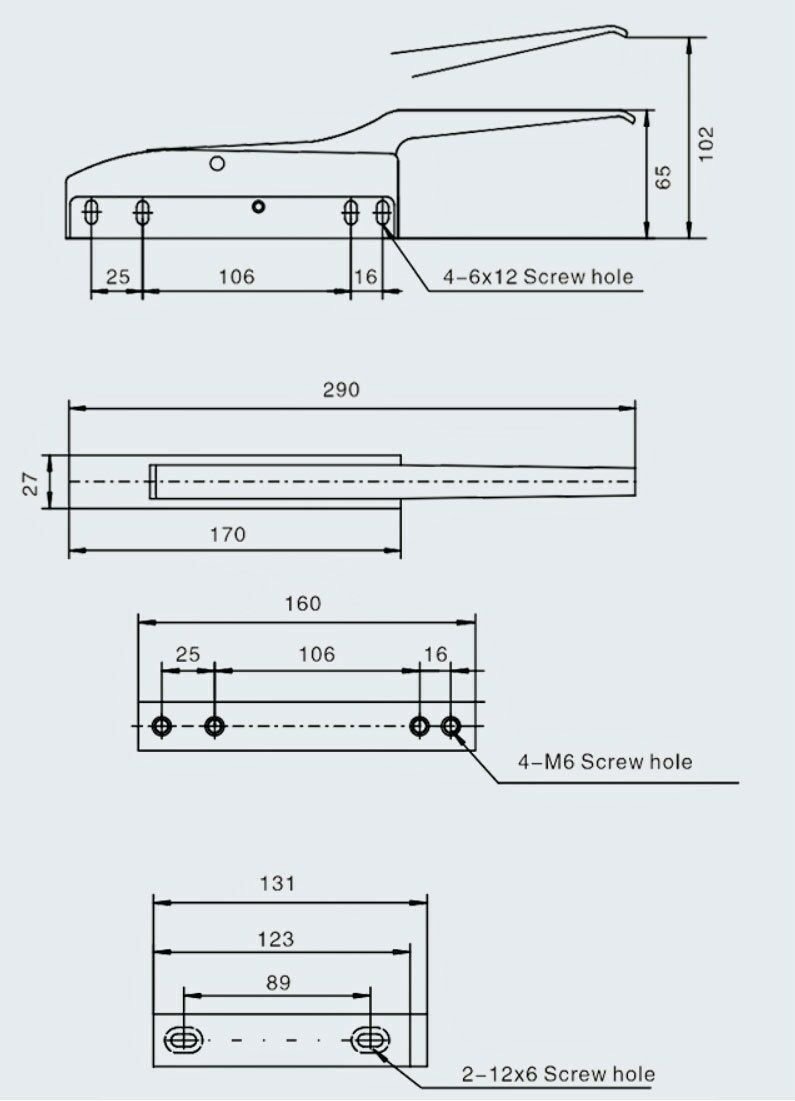 MAGNETIC LATCH CURVED HANDNE COMPLETE WITHOUT LOCK Replaces CHG R25-1700-XNC