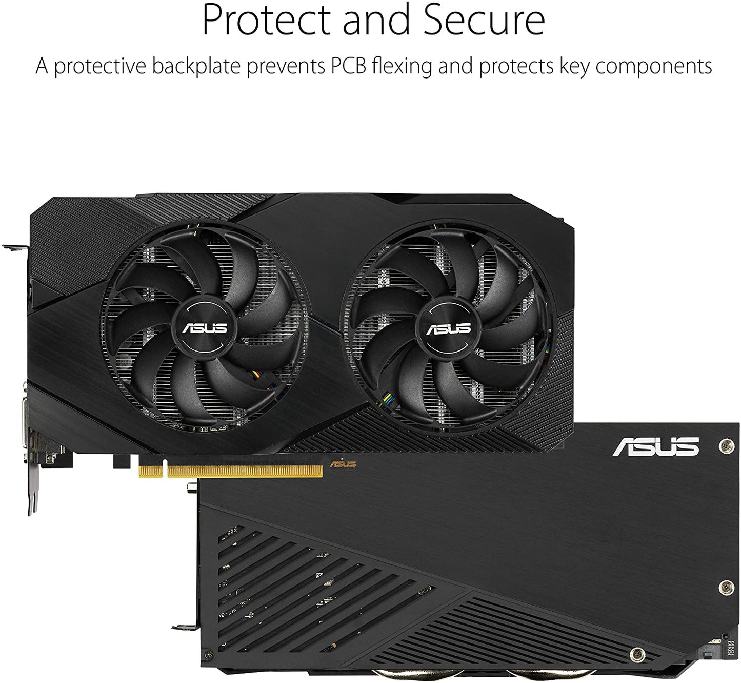 ASUS GeForce RTX 2060  GDDR6 Dual-Fan EVO  Graphics Card (DUAL-RTX2060-O6G-EVO)