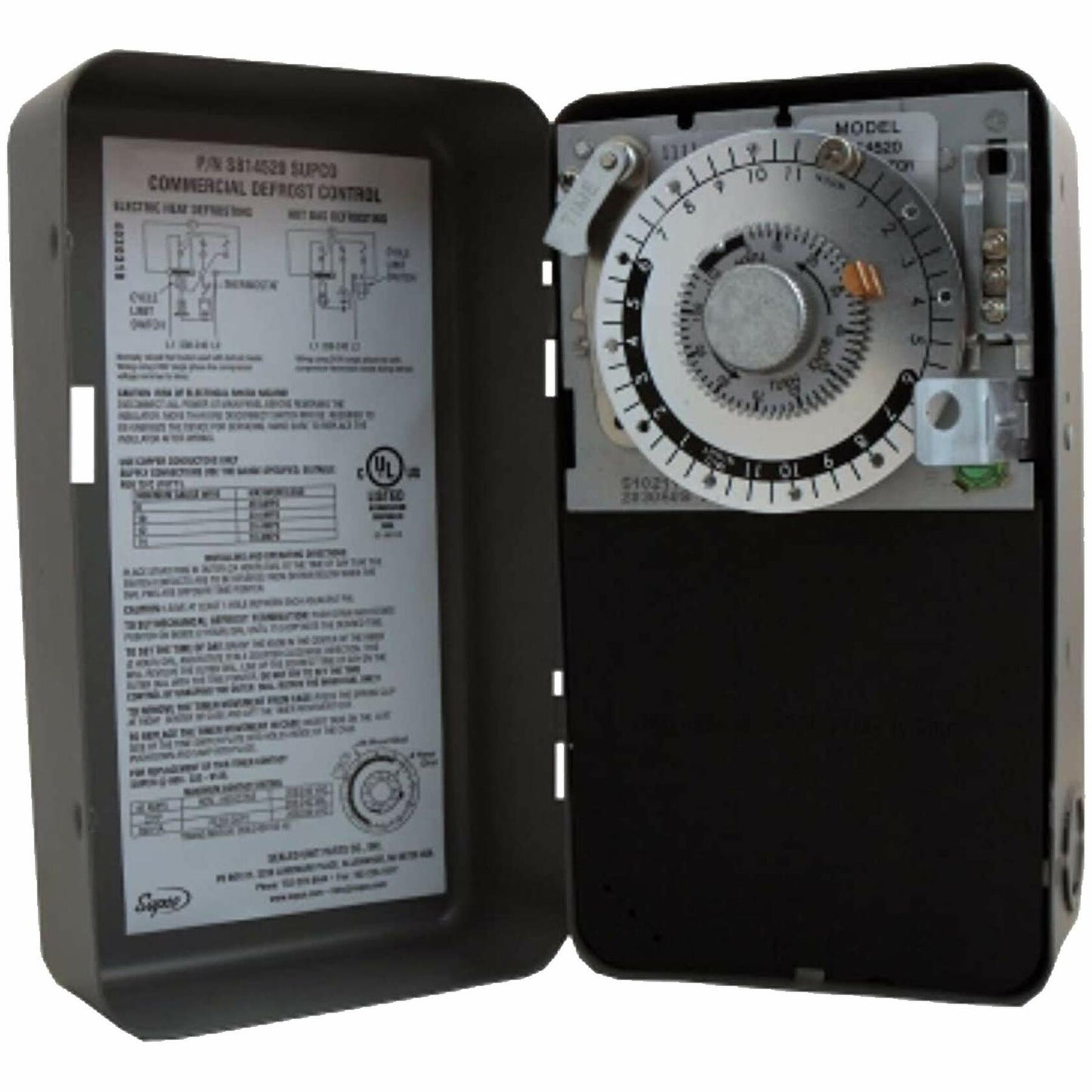 Supco S8145-20 Complete Commercial Defrost Timer (Replaces Paragon 8145-20)