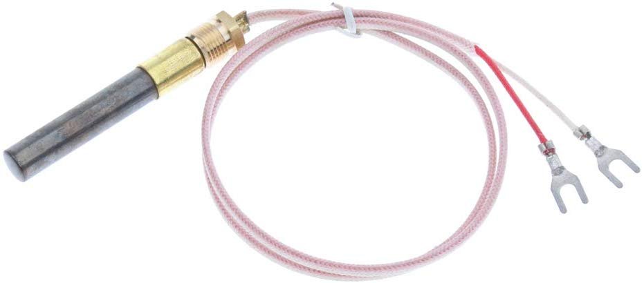 Almencla 2PCS 2ft Gas Fireplace Thermopile Thermogenerator Pilot Generator Replacement