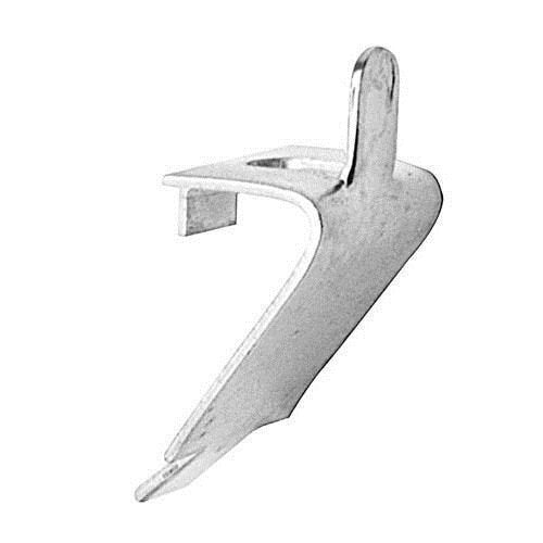 12 STAINLESS STEEL SHELF SUPPORT, PILASTER CLIP SQUARE SLOT Traulsen 344-08982-0