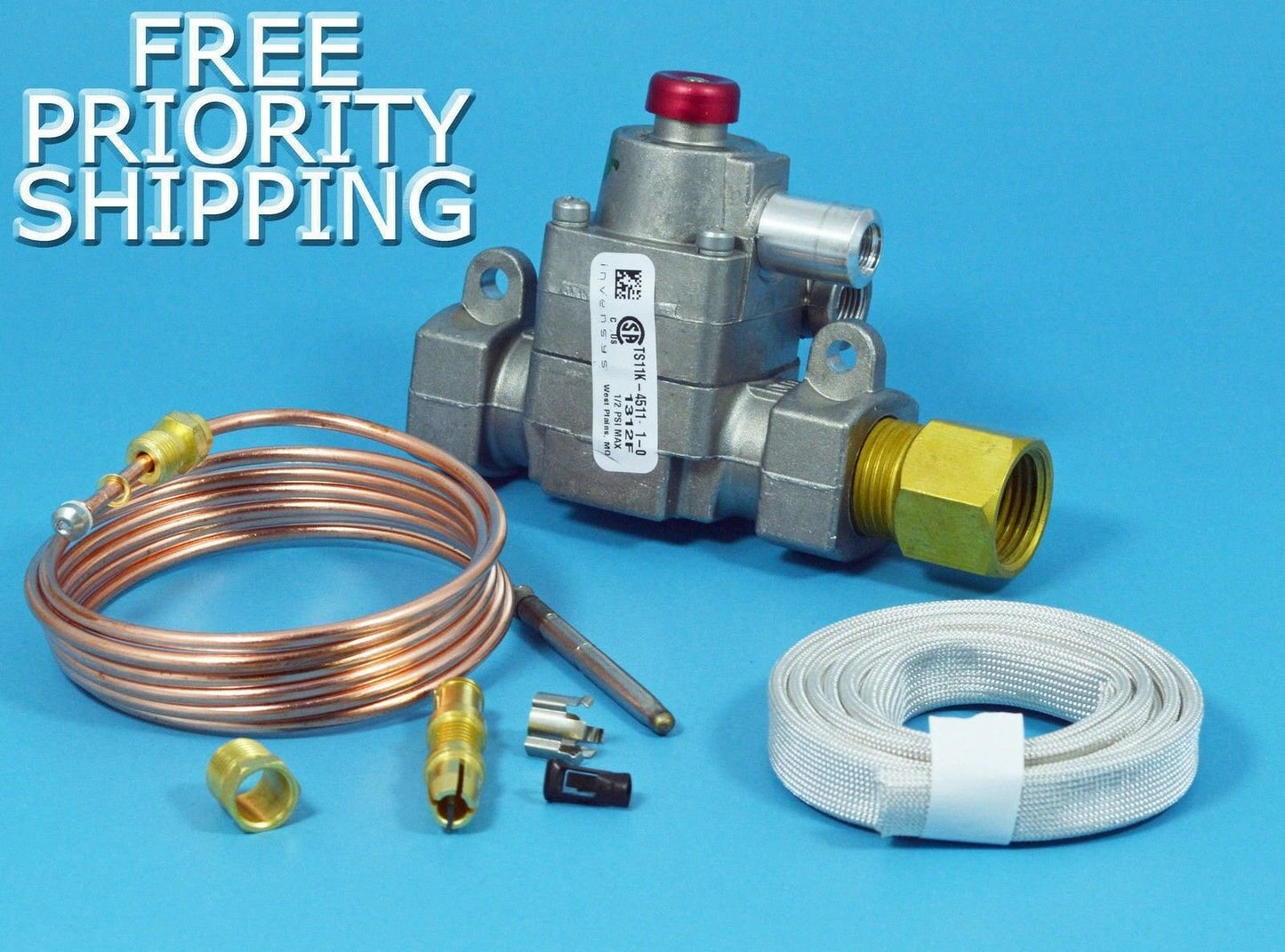 FMEA SAFETY VALVE KIT -REPLACES BAKERS PRIDE M1104A  MODELS: Y600, DS805, OTHERS