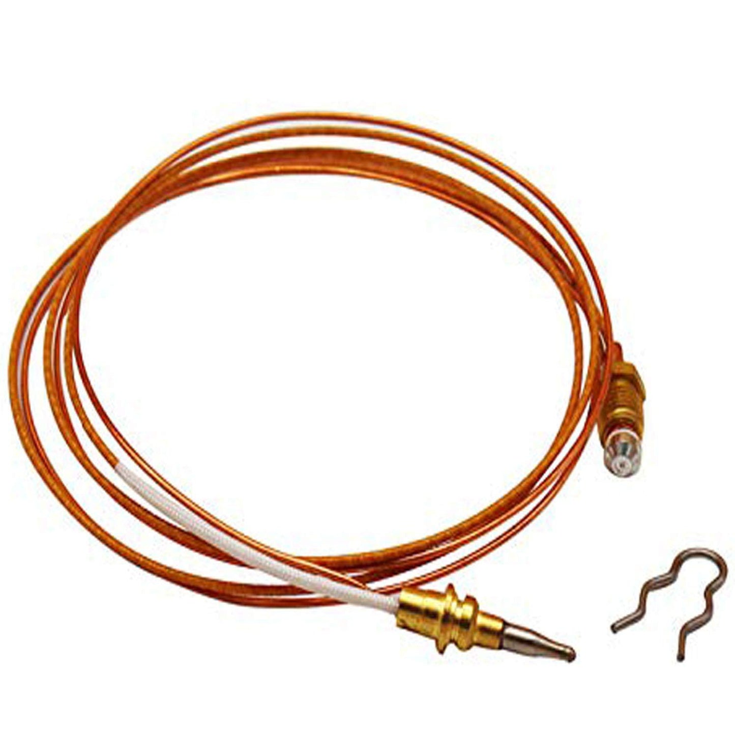 110186-01 Thermocouple 33 Inches Wire Clip Mounted Desa Comfort Glow Vanguard Thermo Coupler Sensor