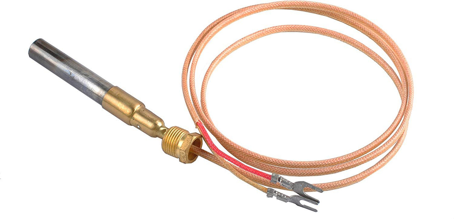 Podoy Thermocouple Firplace 1473400 Two Lead Gas for American Range 11109 AF25, AF45, AF75 PTA 11102 APW Portable Fire Pit Parts THERMOPILE 250-750 ROBERTSHAW 1950-53B