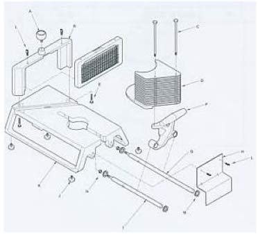 Lincoln Pusher Head Assembly Only, 1/4 inch - 1 each.