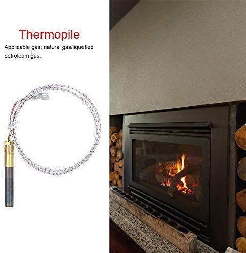 Jeffergarden 36" Thermopile Generator Gas Fireplace Stove Heater Thermopile Accessories