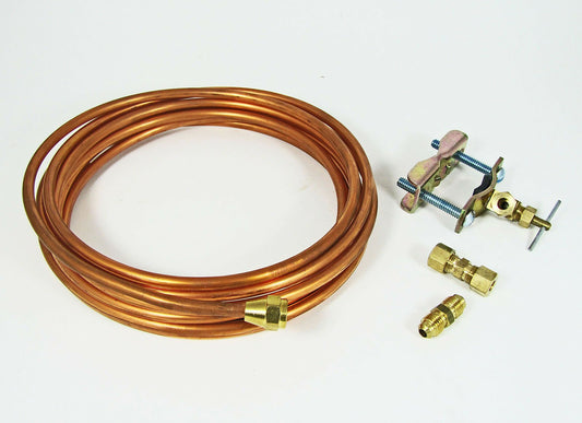 C115F SUPCO Icemaker / Humidifier Installation Kit 1/4 copper flare tap valve