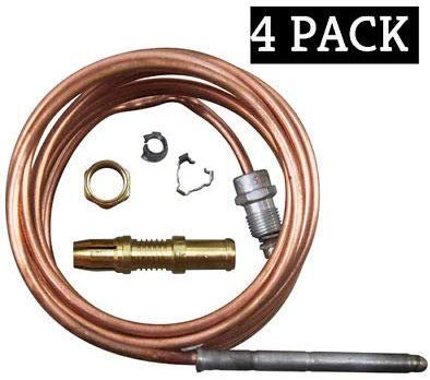 4 pcs 72" THERMOCOUPLE, BAKERS PRIDE M1296X M1296A DCS 13007-2 GARLAND 1920401