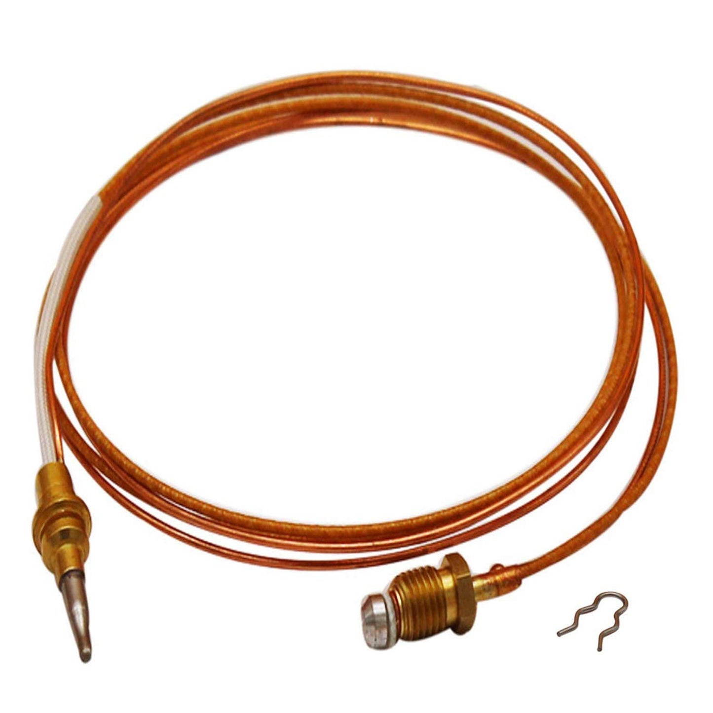 110186-01 Thermocouple 33 Inches Wire Clip Mounted Desa Comfort Glow Vanguard Thermo Coupler Sensor