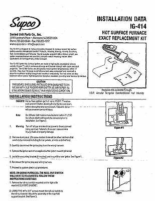 HVAC FURNACE IGNITER IG414 Robertshaw / 41-414