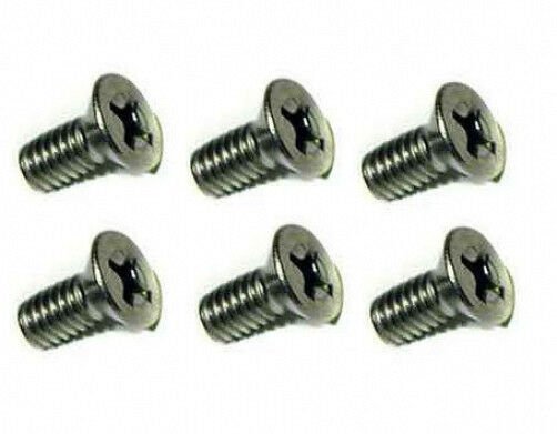 6 PIECES GLOBE CENTER PLATE SCREWS Globe no 261 for slicers 75, 150, 285, 300