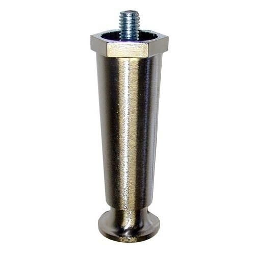 Counter Appliance Leg with Flanged Foot (3/8-16, 4H,Die Cast Zamak) CHG A60-1653