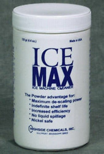 Ice Max Ice Machine Cleaner by Highside (Powder Form - No Liquid Spills!)