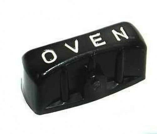 Black Plastic oven knob Garland 1089101 for SERIES: 40/50, G280 GV280, H/P280