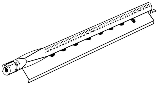 BURNER, TUBE STEEL (W/GUARD) BAKERS PRIDE  L5019V, L5019X, L5027V, L5028V