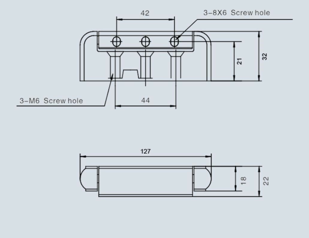 HINGE suitable replacement for KASON ® 214 and 213 CHG ® R42 -7841 7/8 " offset