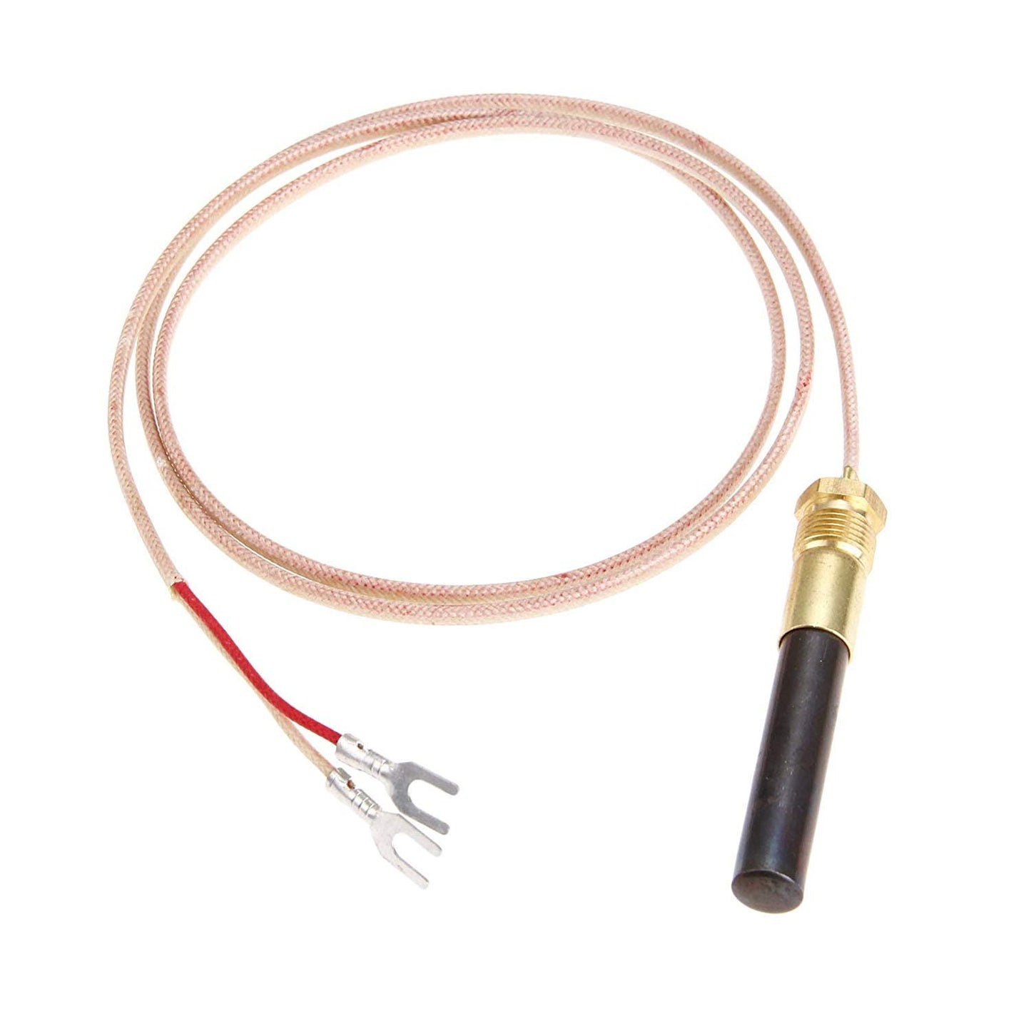 Aupoko Fireplace Millivolt Thermopile Generators 750℃ Temperature Resistance, 36" Long Thermocouple, Fit for Gas Fireplace/Water Heater/Gas Fryer Cluster