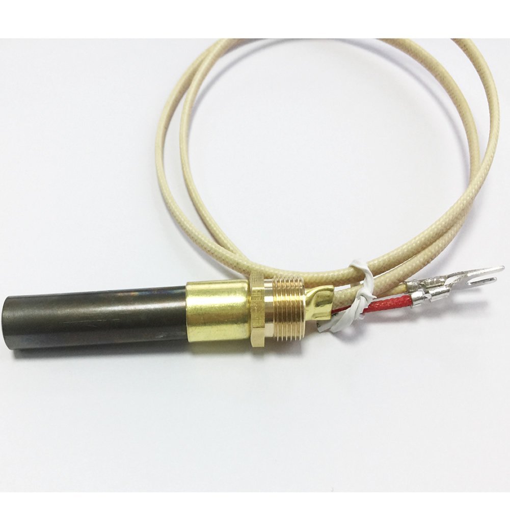 Earth Star 750℃ Temperature Resistance Millivolt Replacement Thermopile Generators Used On Gas FirePlace/Water Heater/Gas Fryer Cluster Thermocouple for 24" Fireplace