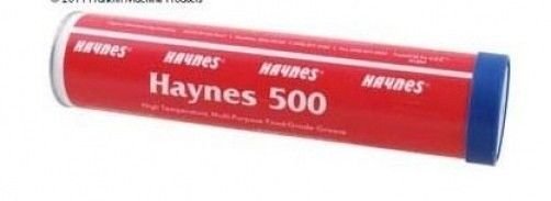 HAYNES FOOD GRADE GRASE LUBRICANT 14 OZ Cartridge High Temp to 500 deg F non tox