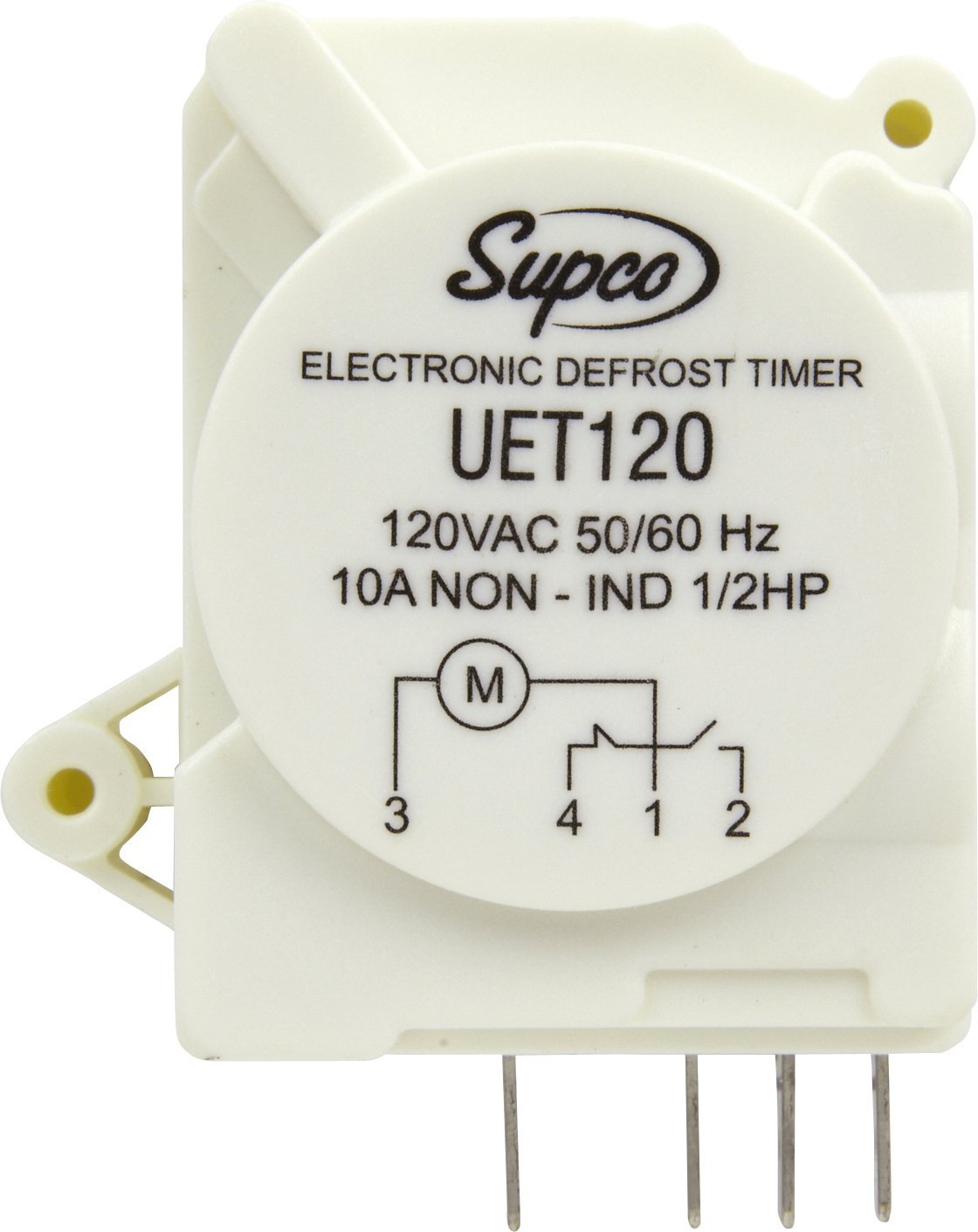 Supco UET120 Refrigerator Defrost Timer Control Universal 120 Volt Electronic