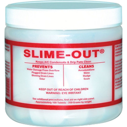 SLIME-OUT  Condensate Pan Conditioning Tablets Supco SO100 100 tabs