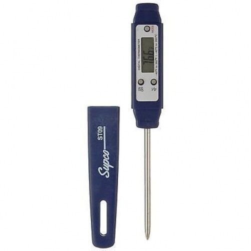 Supco ST09 Digital Pocket Thermometer, 2-1/2" Stem, -40 to 392 Degree F