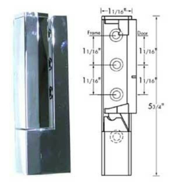 HINGE, CAM LIFT (1-1/4 OFST) for BEVERAGE AIR 401-657B CHG R50-2850 TRAULSEN