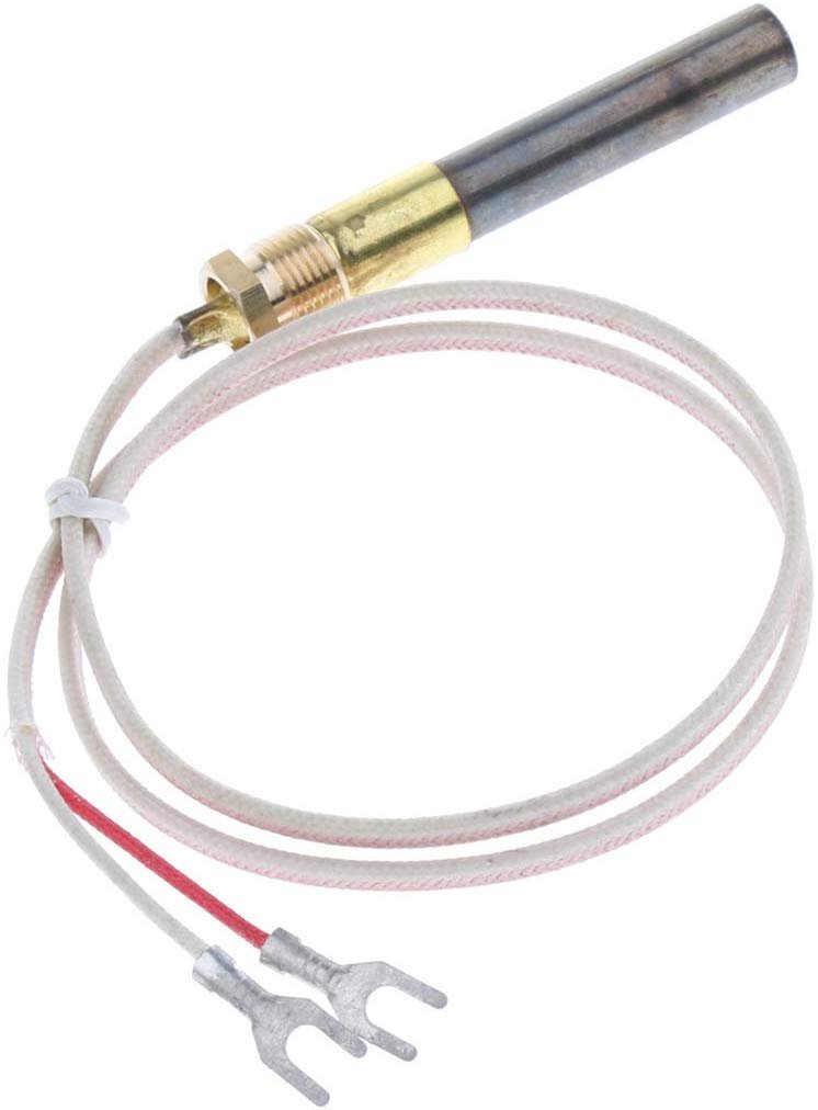 Flameer Gas Fireplace Thermopile Thermogenerator Pilot Generator Replacement, 24 Inch (2 ft) long; Easy to install