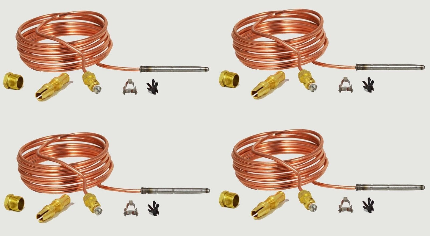 4 pcs 72" THERMOCOUPLE, BAKERS PRIDE M1296X  M1296A  DCS 13007-2 GARLAND 1920401