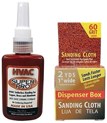 Supro HVAC098 HVAC SUPER PRO Brazeless Bonding Kit