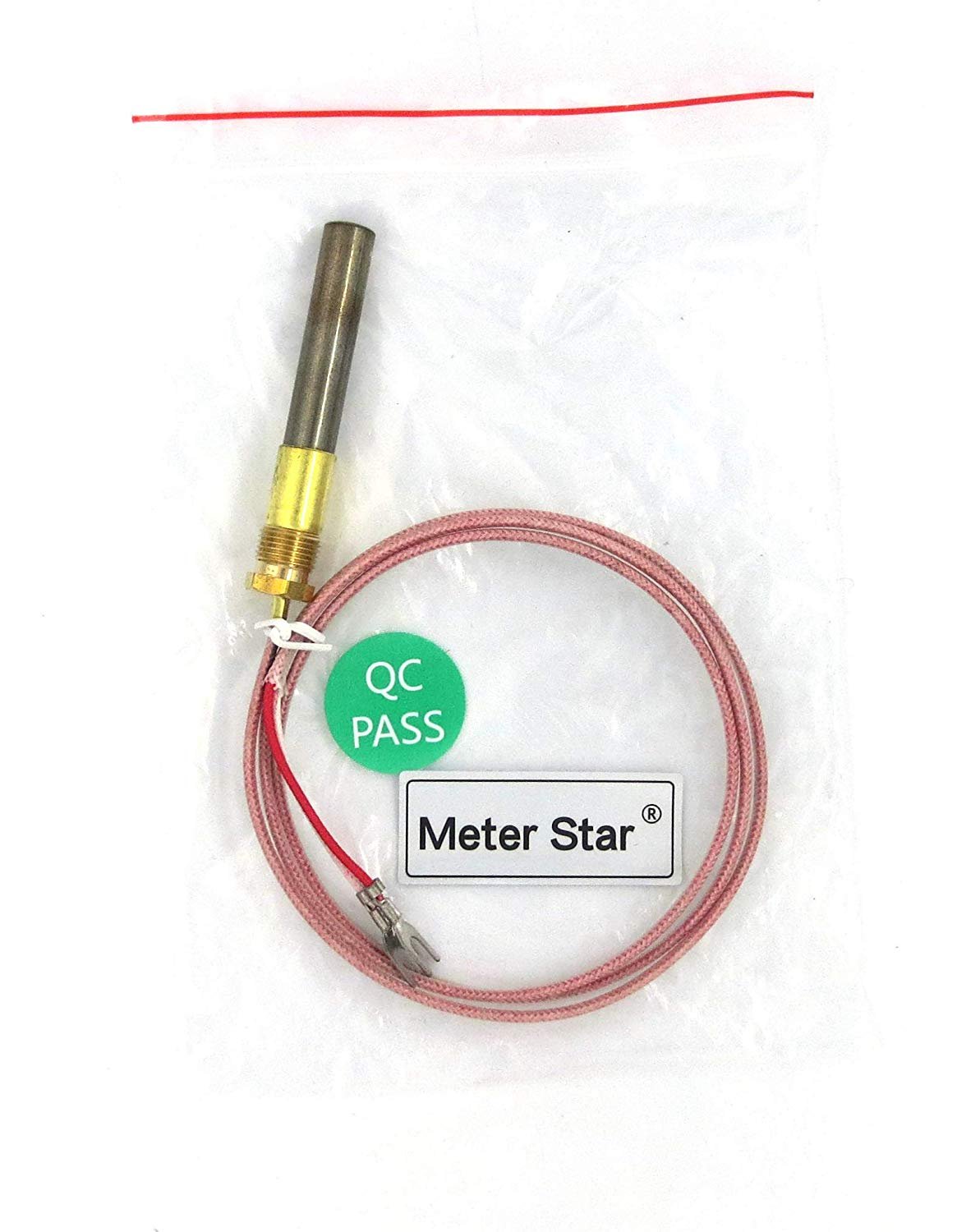 Earth Star 750℃ Temperature Resistance Millivolt Replacement Thermopile Generators Used On Gas FirePlace/Water Heater/Gas Fryer Cluster Thermocouple for 24" Fireplace