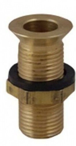 Brass Heavy Cast Drain Assembly 1/2"  NPS X 2"  LONG  BRASS