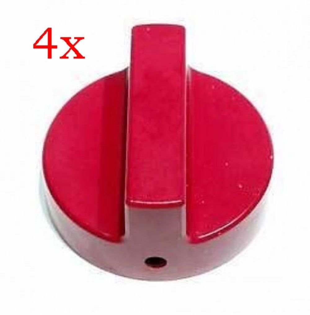 KNOB, GAS VALVE (RED, 2OD) 4pcs  VULCAN 420560-1 for VULCAN series 7800,SG7800