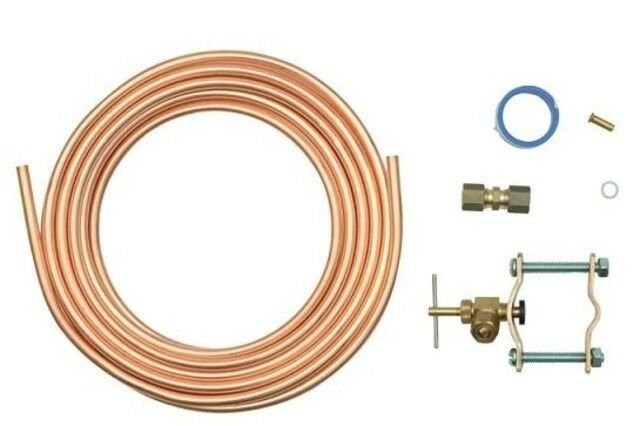 C15 SUPCO Icemaker / Humidifier Installation Kit 1/4 copper and tap valve